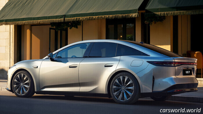 Toyota's Latest Flagship Electric Sedan Has Arrived, But It's Not Available for Us | Carscoops
